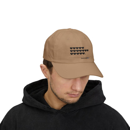 Hieroglyph Heartbreak Haiku - Classic Adjustable Cap (Only Hearts Collection)