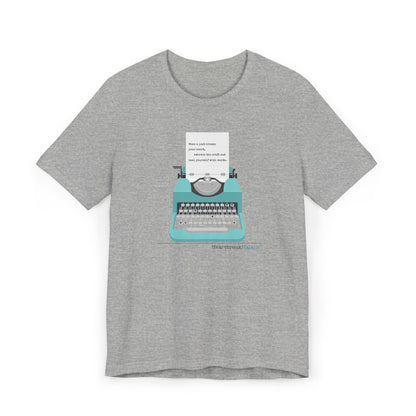 Heal Yourself with Words Haiku - Lightweight Jersey T-Shirt