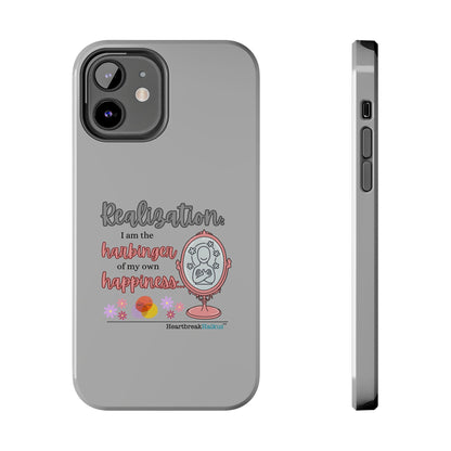 Harbinger of Happiness Tough Phone Cases (light grey)