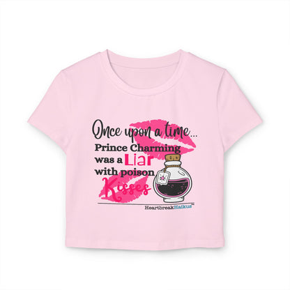 Prince Charming's Poison Kisses Haiku - Women's Baby Tee