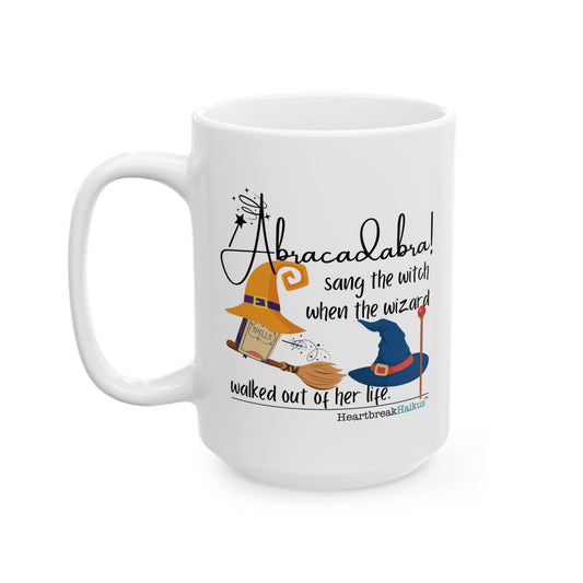 Abracadabra Sang the Witch Haiku - Ceramic Mug (11oz or 15oz)