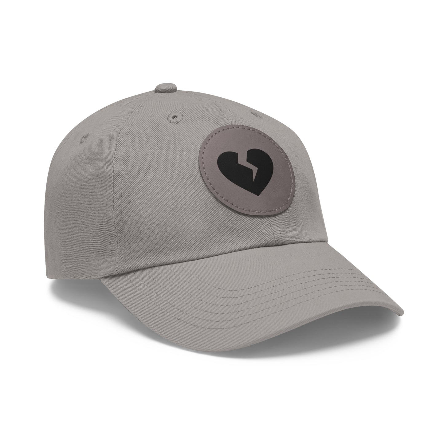 Solo Heart - Leather Patch, Casual Hat (Only Hearts Collection)
