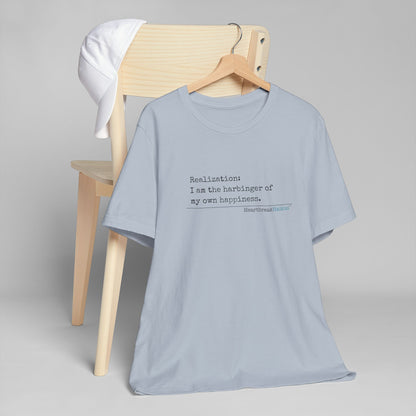 This classic unisex jersey short sleeve tee fits like a well-loved favorite. Soft cotton and quality print make users fall in love with it over and over again. These t-shirts have-ribbed knit collars to bolster shaping. The shoulders are tapered for a bet