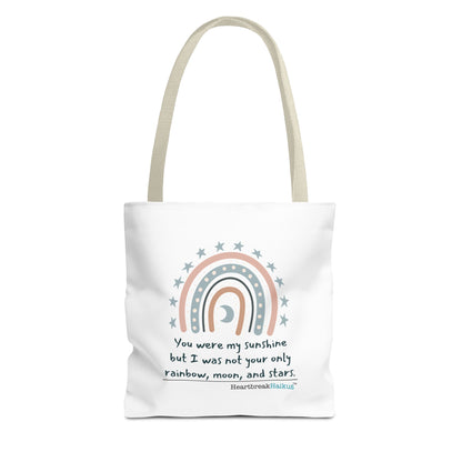 You Were My Sunshine Haiku - Tote Bag (Dual-sided print - Pastel Design)