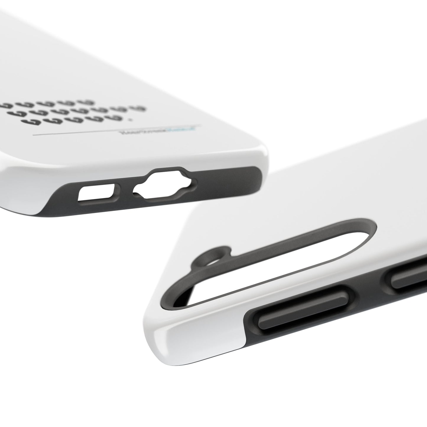 Hieroglyph Heartbreak Haiku Tough Phone Cases (white)