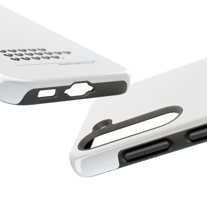 Hieroglyph Heartbreak Haiku Tough Phone Cases (white)