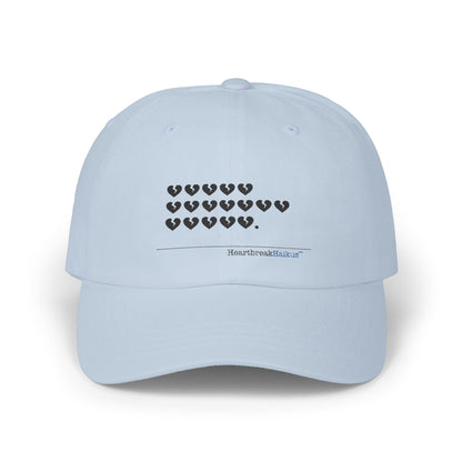 Hieroglyph Heartbreak Haiku - Classic Adjustable Cap (Only Hearts Collection)