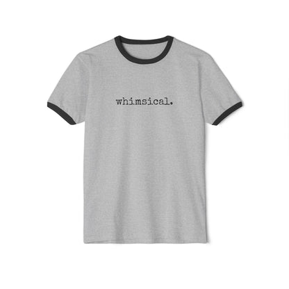 Whimsical. University Ringer Tee - (The One Word Collection)