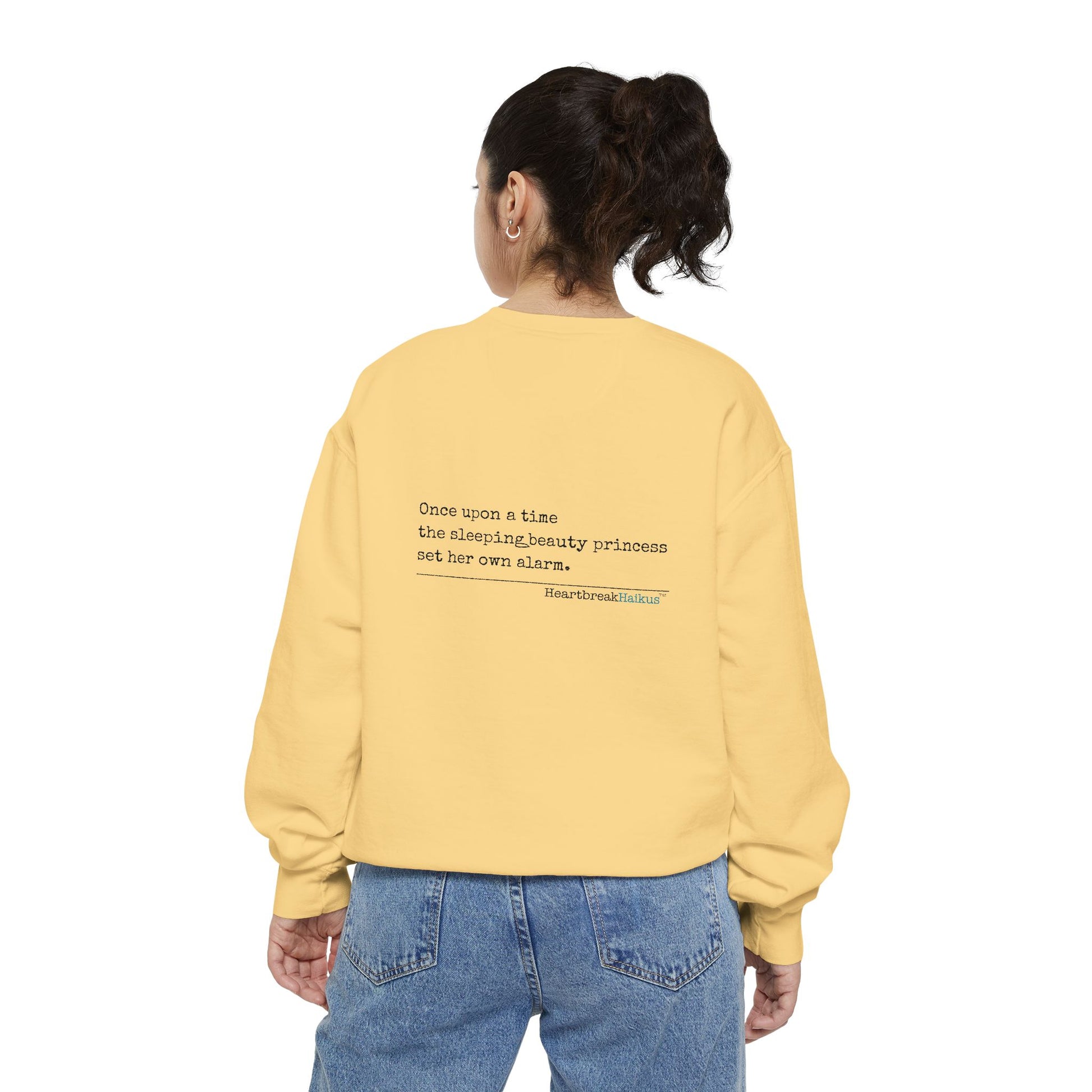 Luxurious comfort and style are what this unisex, garment-dyed sweatshirt is all about. It's made with 80% ring-spun cotton and 20% polyester and the fabric is 3-end garment-dyed, ring-spun, color-blast fleece with a 100% cotton face. Each sweatshirt come