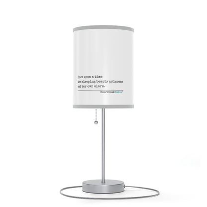 Sleeping Beauty's Alarm Haiku - Modern Table Lamp