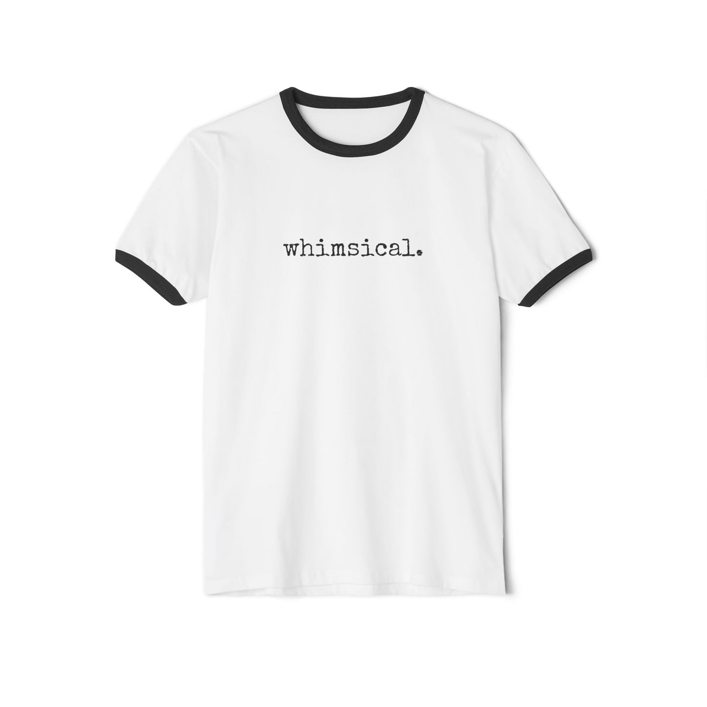 Whimsical. University Ringer Tee - (The One Word Collection)