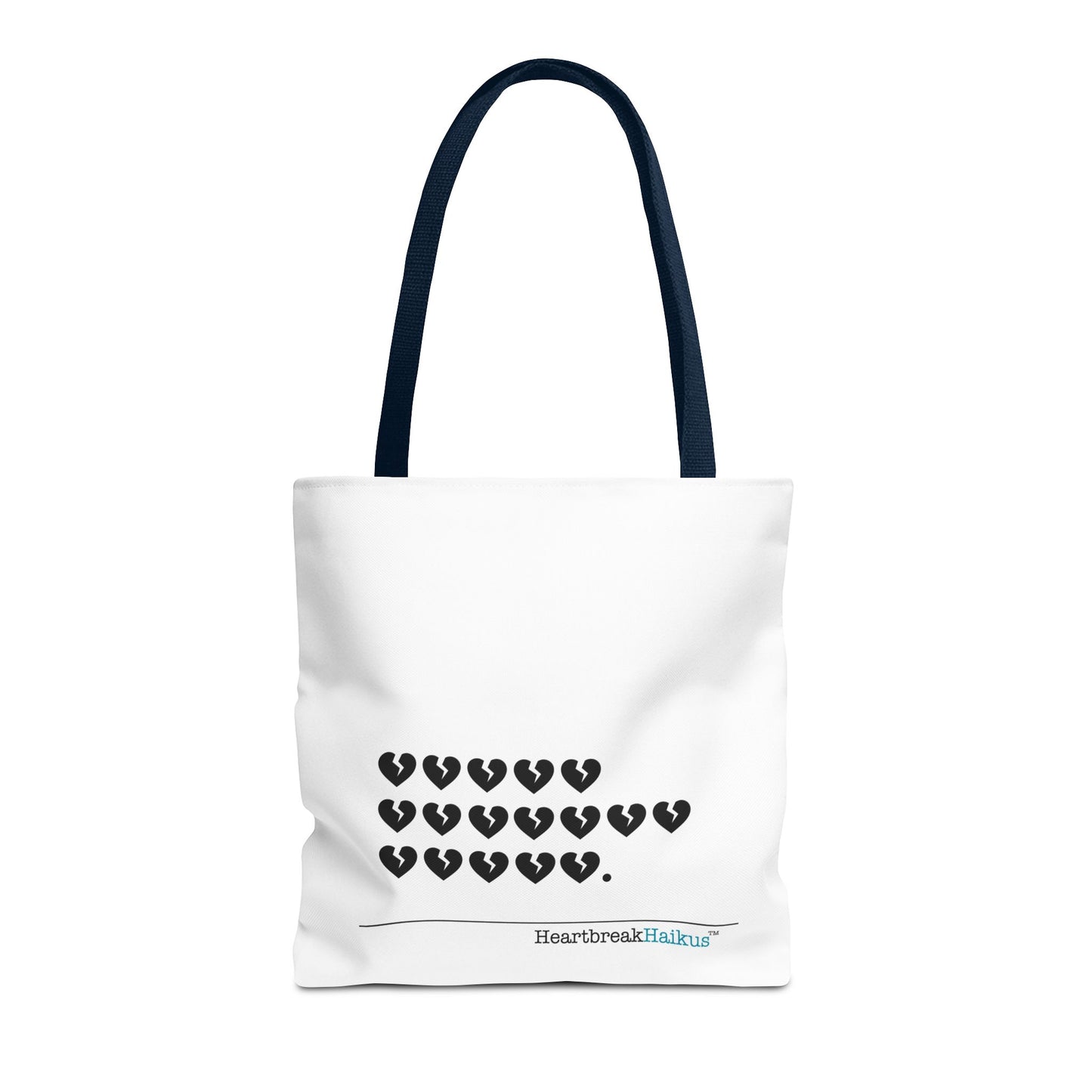 "Hieroglyph Heartbreak Haiku" Tote Bag