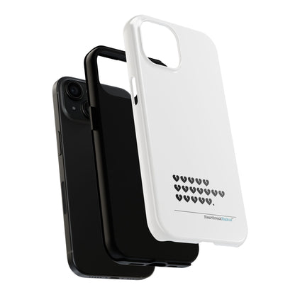 Hieroglyph Heartbreak Haiku Tough Phone Cases (white)