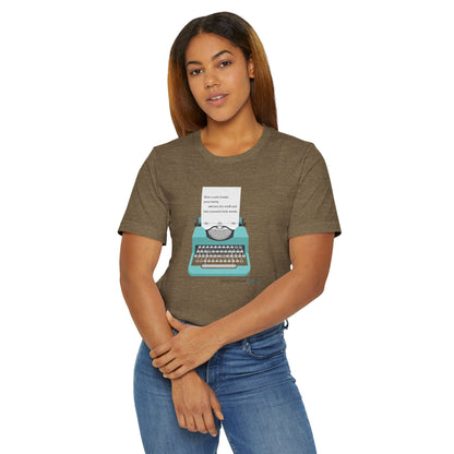 Heal Yourself with Words Haiku - Lightweight Jersey T-Shirt