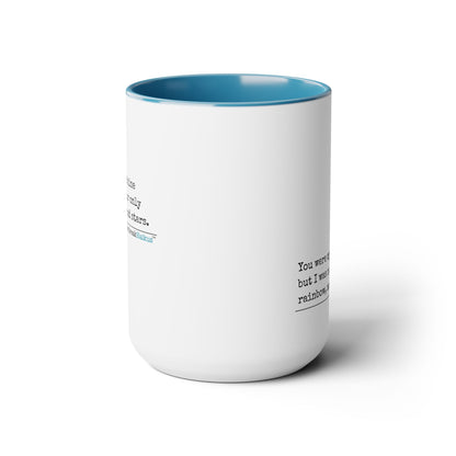 You Were My Sunshine Haiku - Text-Only, Two-Tone, Coffee Mug, 15oz - Dual-Sided Printing