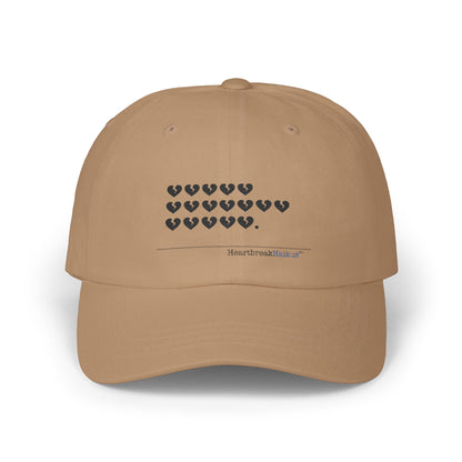Hieroglyph Heartbreak Haiku - Classic Adjustable Cap (Only Hearts Collection)
