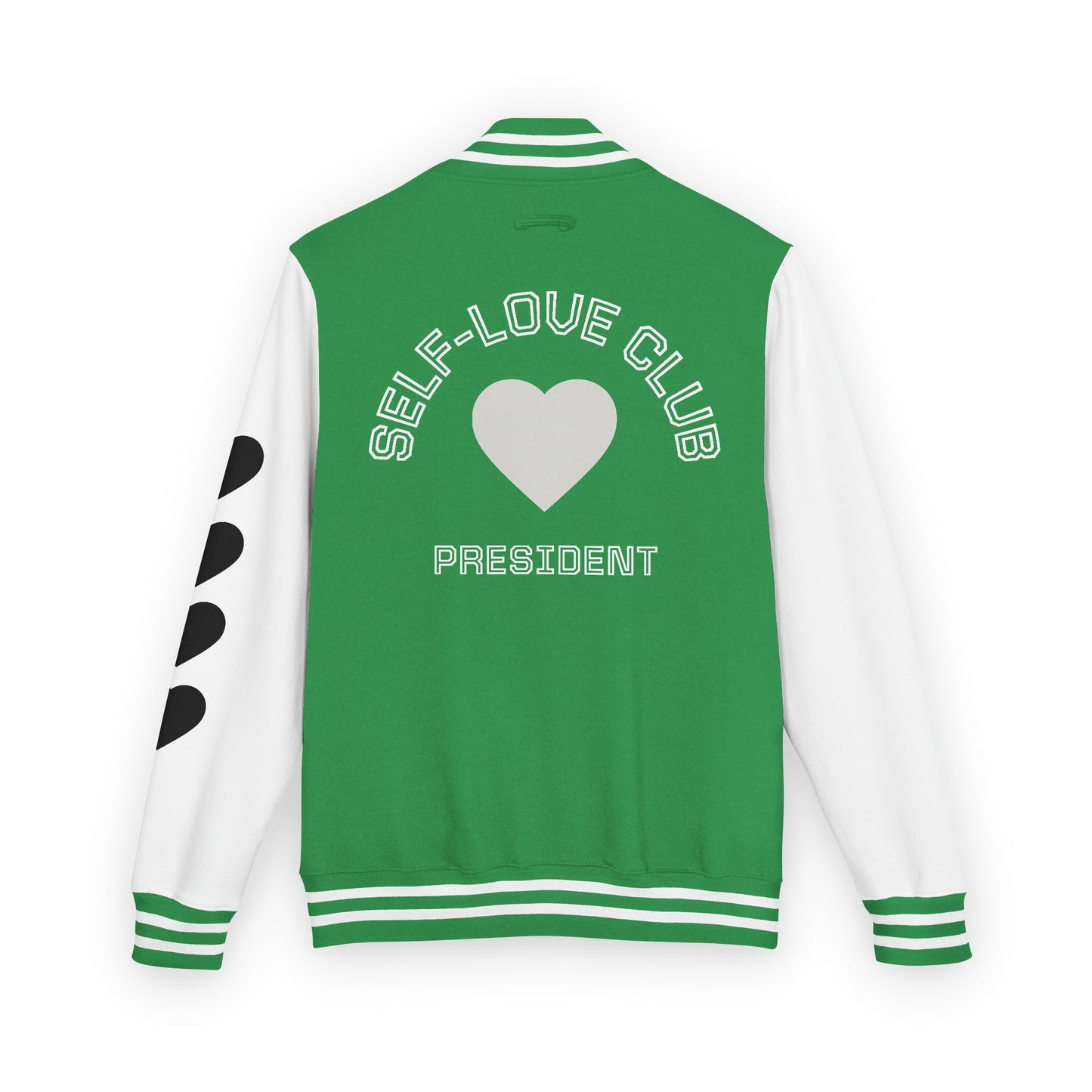 Self-Love Club President - Letterman-Style Jacket