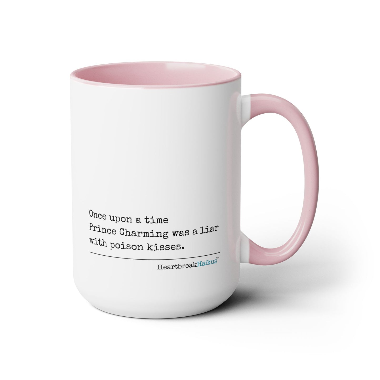 Prince Charming's Poison Kisses - Two-Tone, Coffee Mug, 15oz - Dual-Sided Printing