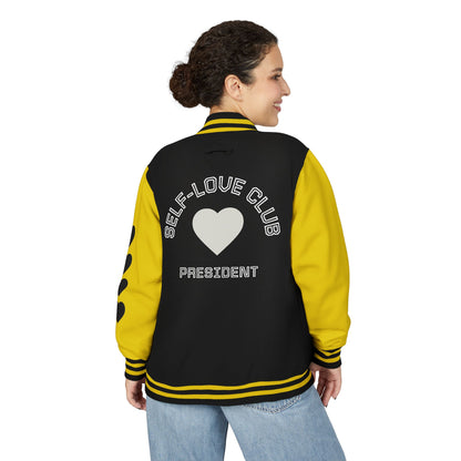 Self-Love Club President - Letterman-Style Jacket