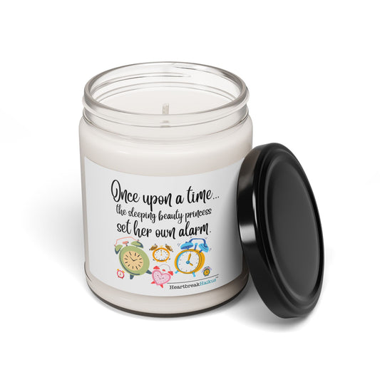 Sleeping Beauty's Alarm - Soy Scented Candle (10 scents, white wax)
