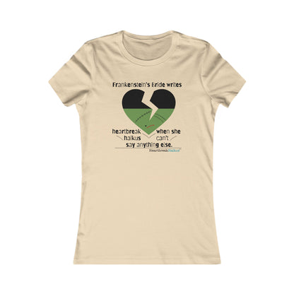 Frankenstein's Bride Writes Heartbreak Haikus - Slim-Fit T-Shirt