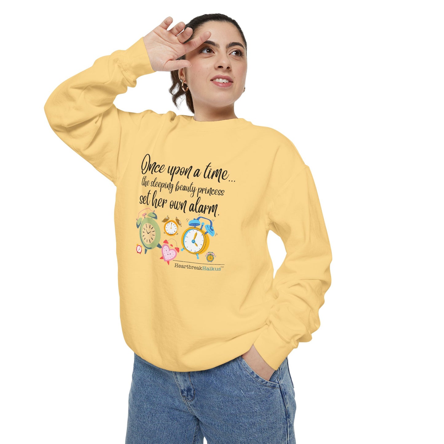 Luxurious comfort and style are what this unisex, garment-dyed sweatshirt is all about. It's made with 80% ring-spun cotton and 20% polyester and the fabric is 3-end garment-dyed, ring-spun, color-blast fleece with a 100% cotton face. Each sweatshirt come