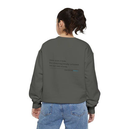 Luxurious comfort and style are what this unisex, garment-dyed sweatshirt is all about. It's made with 80% ring-spun cotton and 20% polyester and the fabric is 3-end garment-dyed, ring-spun, color-blast fleece with a 100% cotton face. Each sweatshirt come