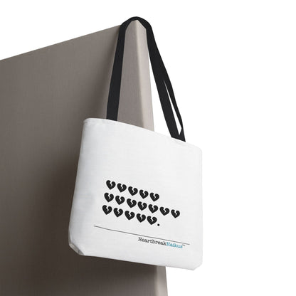 "Hieroglyph Heartbreak Haiku" Tote Bag