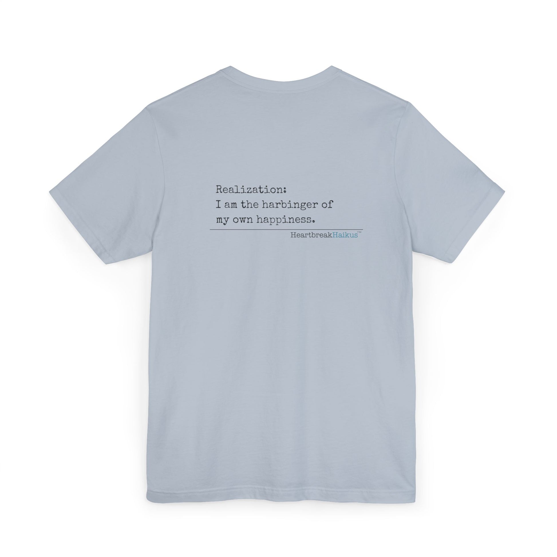 This classic unisex jersey short sleeve tee fits like a well-loved favorite. Soft cotton and quality print make users fall in love with it over and over again. These t-shirts have-ribbed knit collars to bolster shaping. The shoulders are tapered for a bet