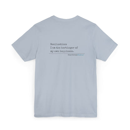 This classic unisex jersey short sleeve tee fits like a well-loved favorite. Soft cotton and quality print make users fall in love with it over and over again. These t-shirts have-ribbed knit collars to bolster shaping. The shoulders are tapered for a bet