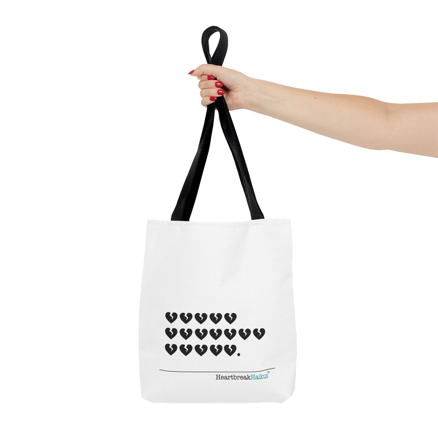 "Hieroglyph Heartbreak Haiku" Tote Bag