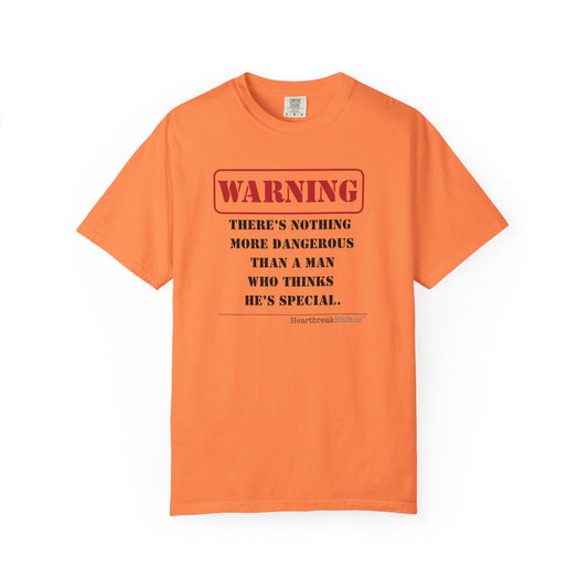 Warning: Toxic Special Guy Haiku - Medium-Weight T-Shirt