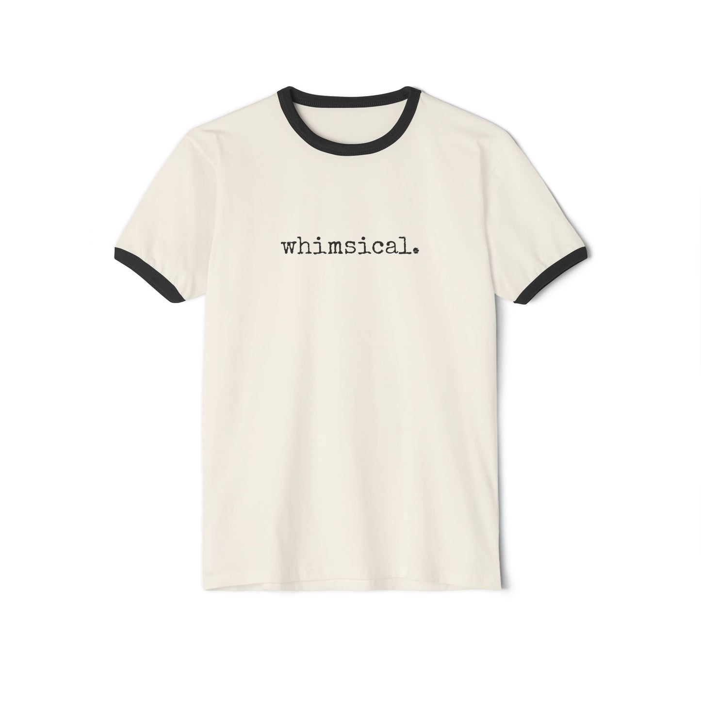 Whimsical. University Ringer Tee - (The One Word Collection)