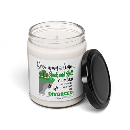Jack and Jill Divorced - Soy Scented Candle (10 scents, white wax)