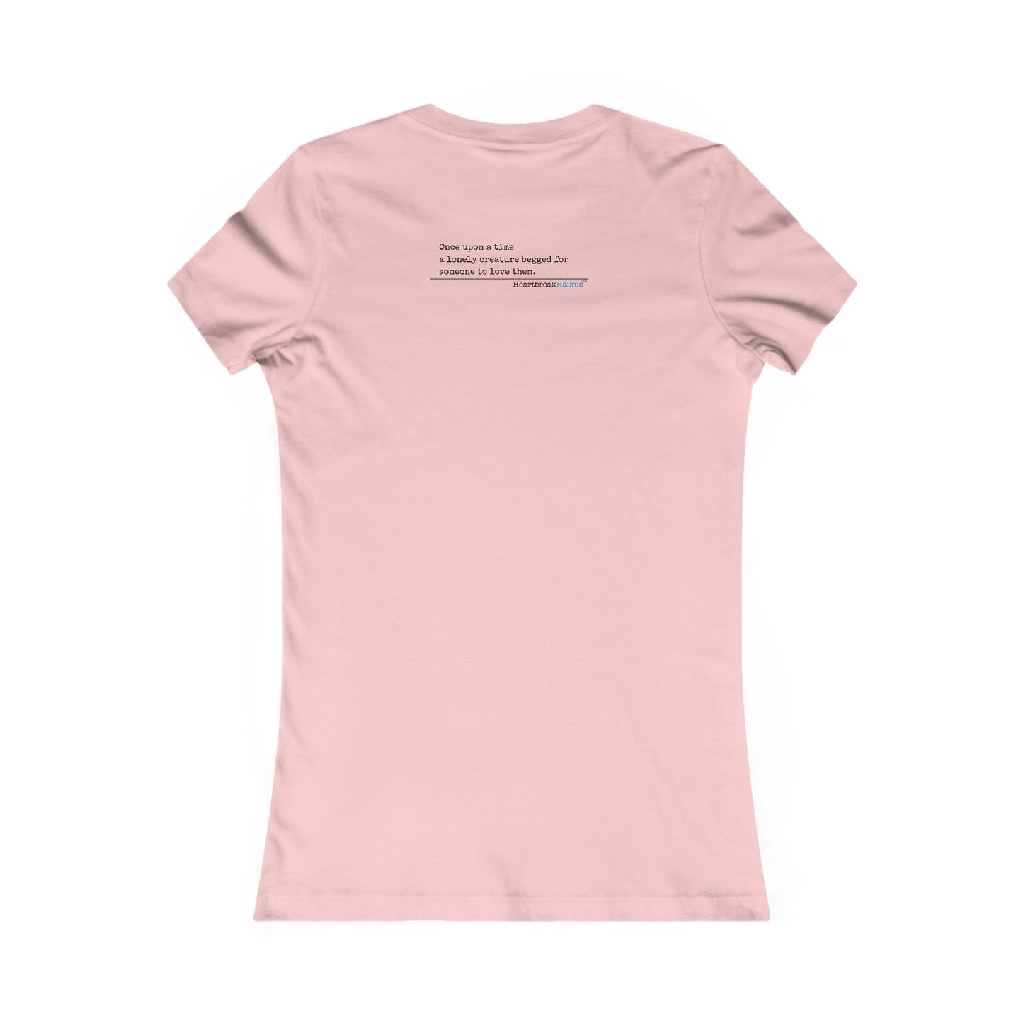 A Lonely Creature Begged Frankenstein Haiku - Slim-Fit T-Shirt