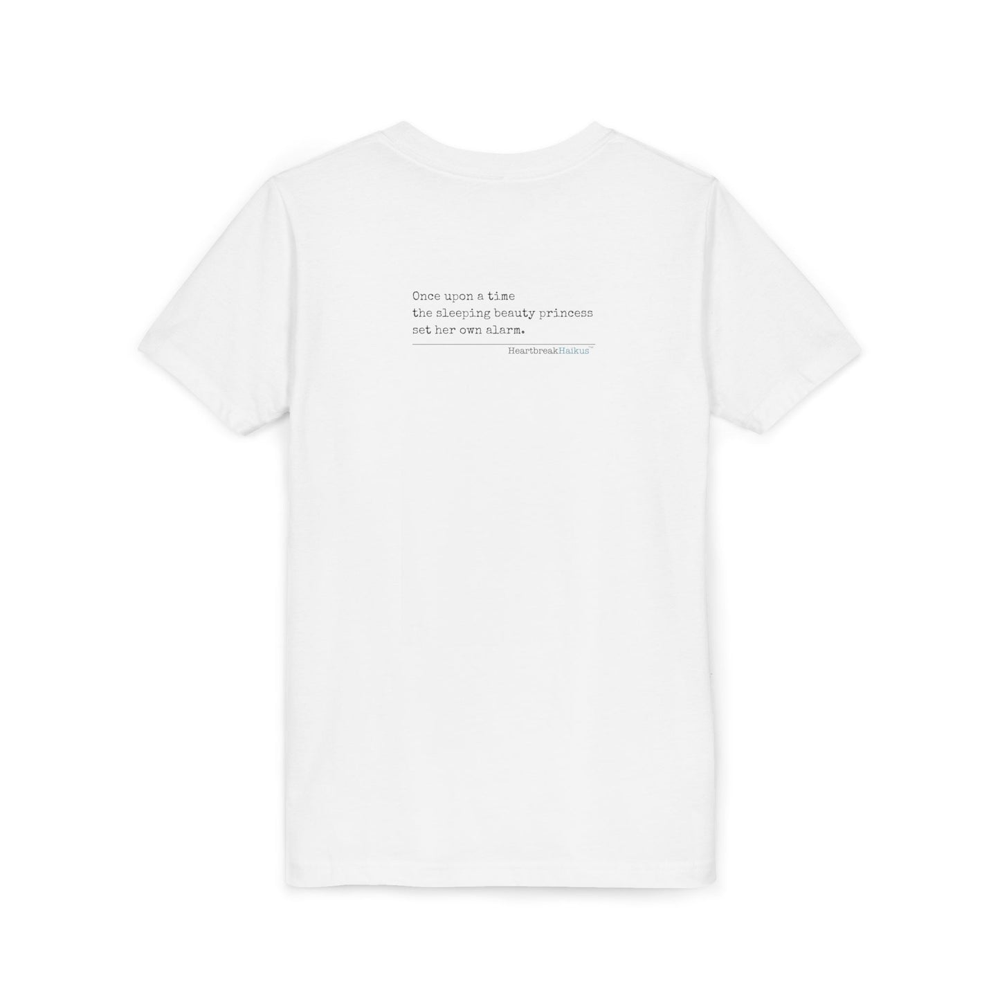 Sleeping Beauty's Alarm Haiku - Youth Short Sleeve Tee