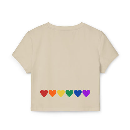 Rainbow Hearts - Baby Tee (Rainbow Hearts Collection)