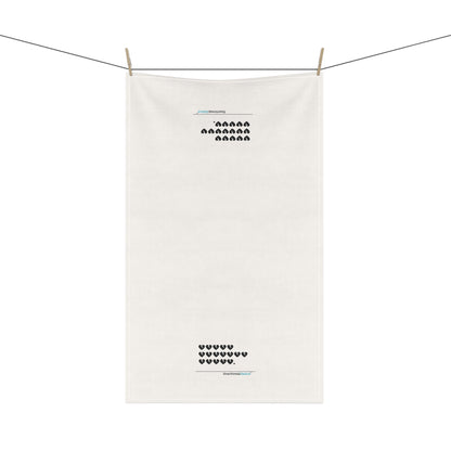Hieroglyph Heartbreak Haiku - Kitchen Towel