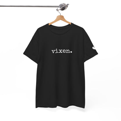 Vixen. Graphic Tee — Minimalist T-Shirt (The One Word Collection)