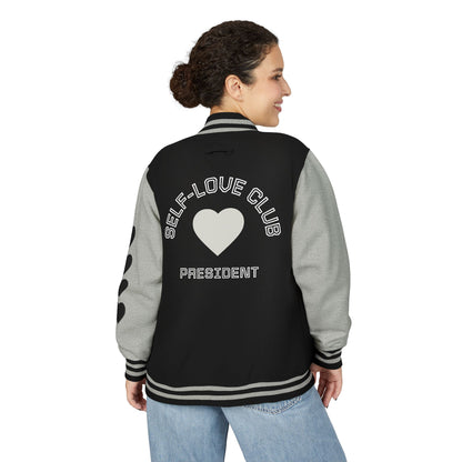 Self-Love Club President - Letterman-Style Jacket