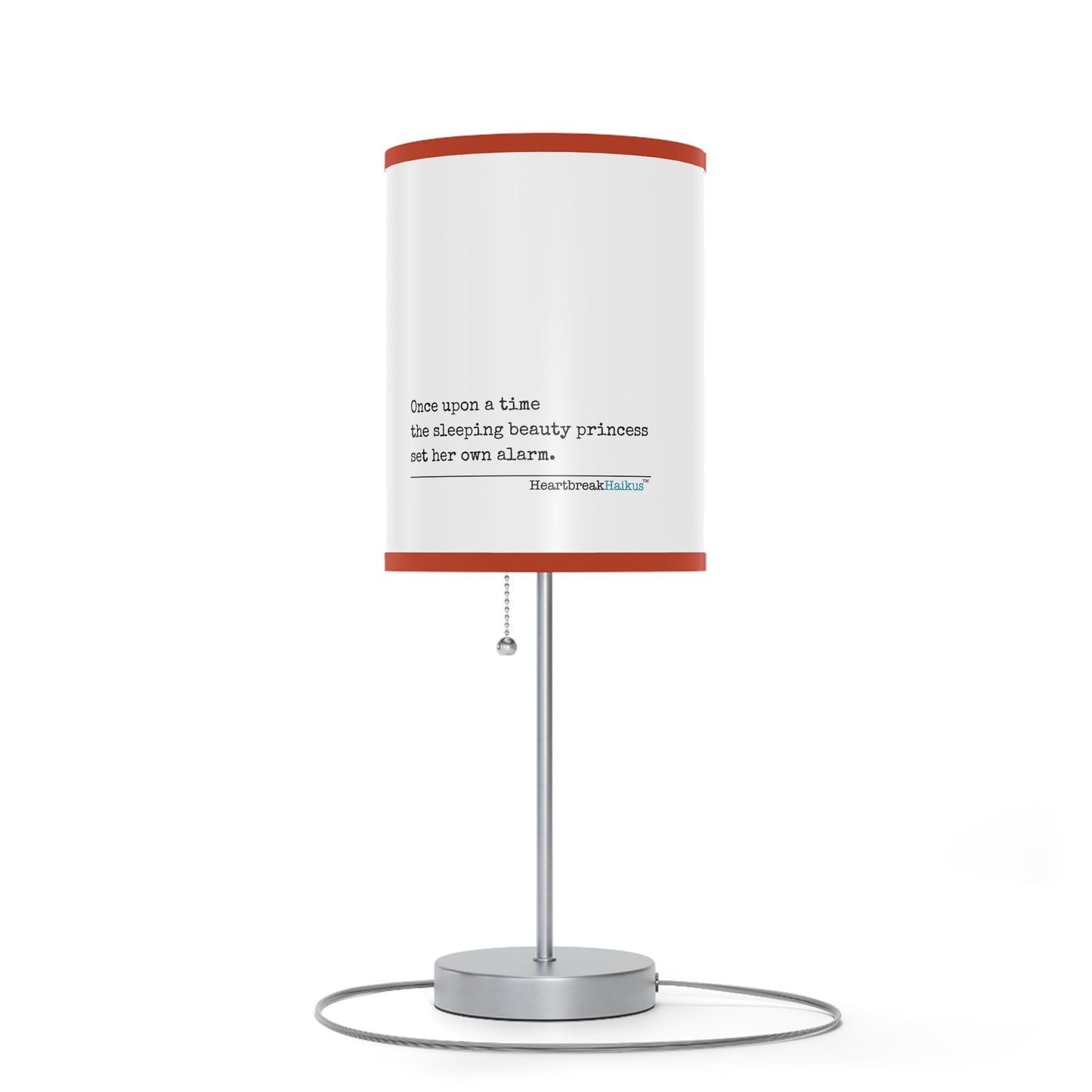 Sleeping Beauty's Alarm Haiku - Modern Table Lamp