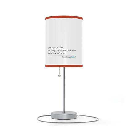 Sleeping Beauty's Alarm Haiku - Modern Table Lamp