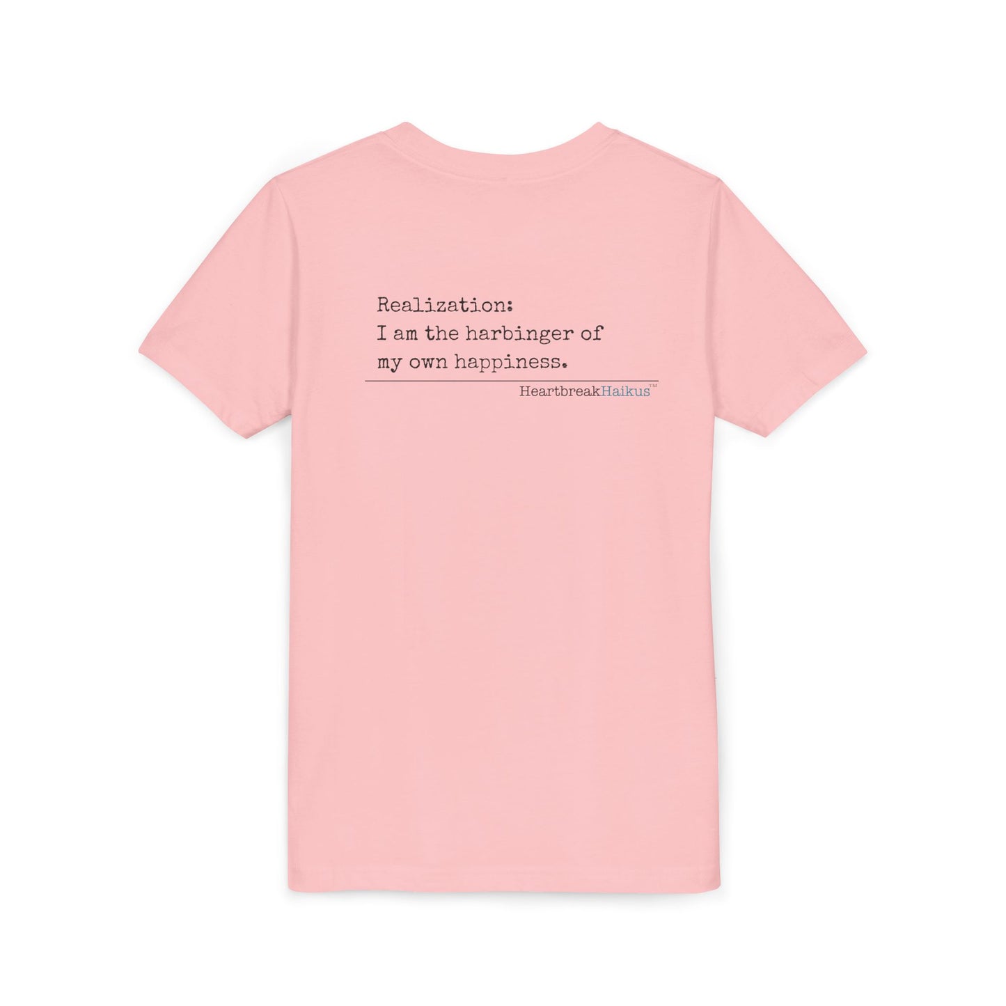 Harbinger of Happiness Haiku - Youth Medium-Weight Happiness Tee