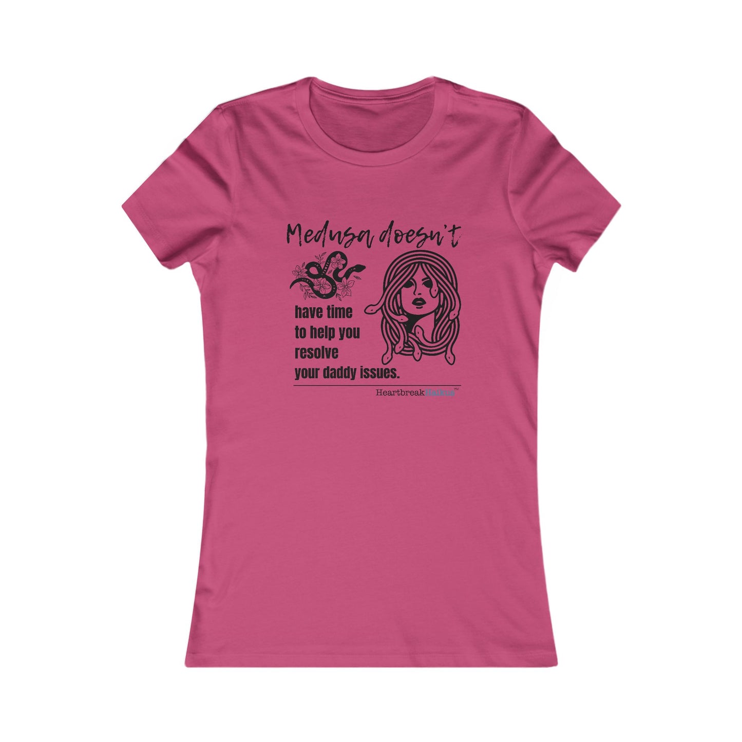 Medusa and Your Daddy Haiku - Slim-Fit T-Shirt