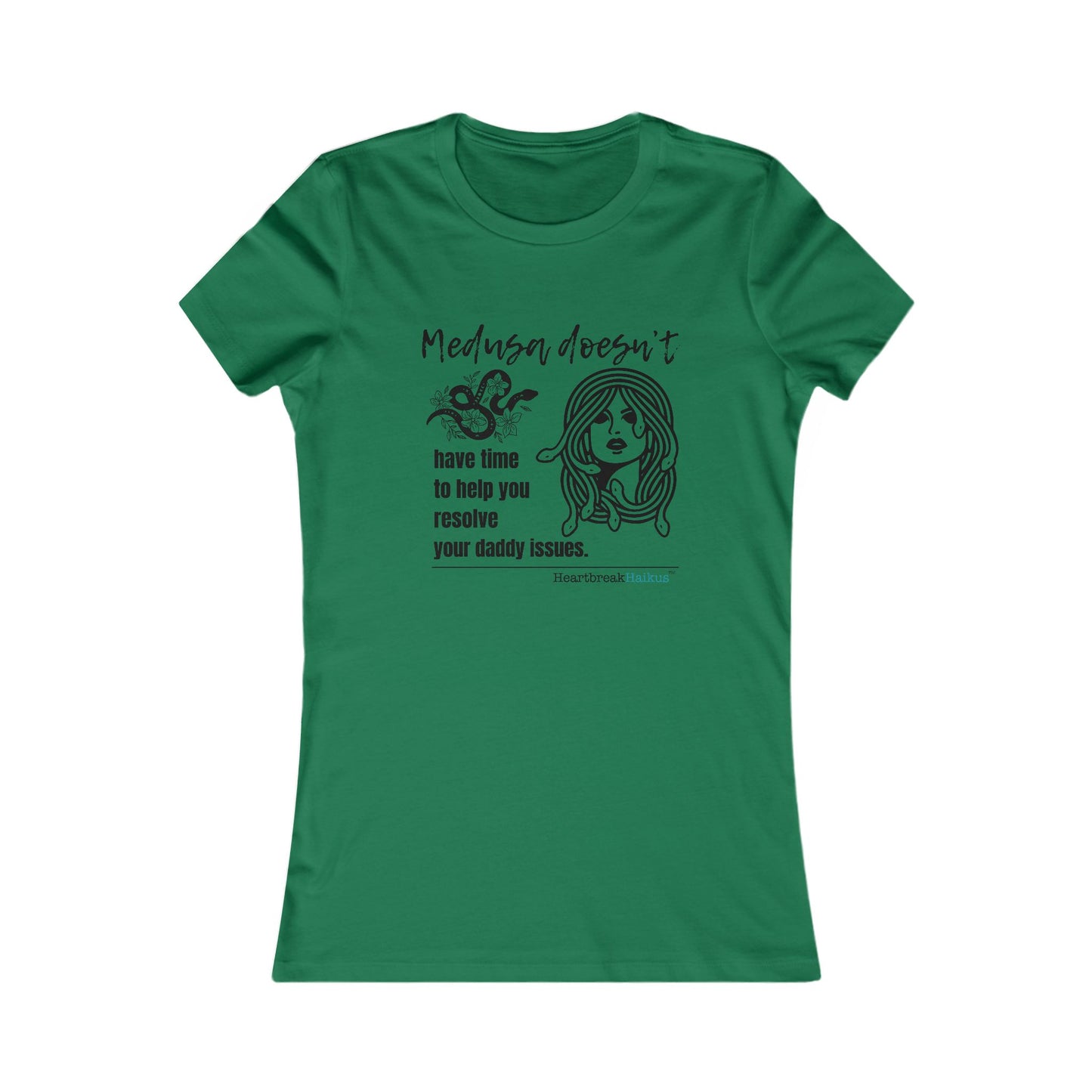 Medusa and Your Daddy Haiku - Slim-Fit T-Shirt