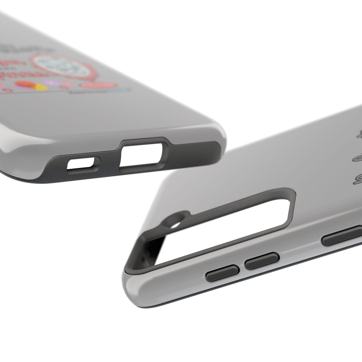 Harbinger of Happiness Tough Phone Cases (light grey)