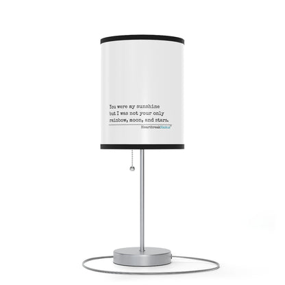 You Were My Sunshine Haiku - Modern Table Lamp