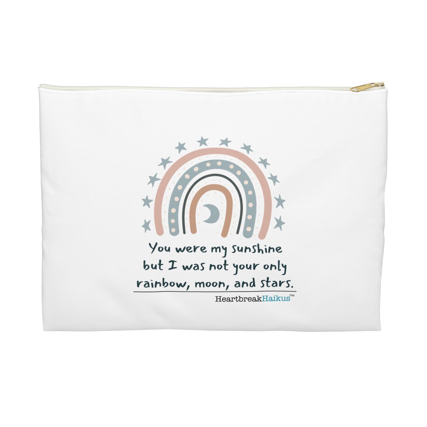 You Were My Sunshine Haiku - Accessory Pouch (Summer 2025 collection)