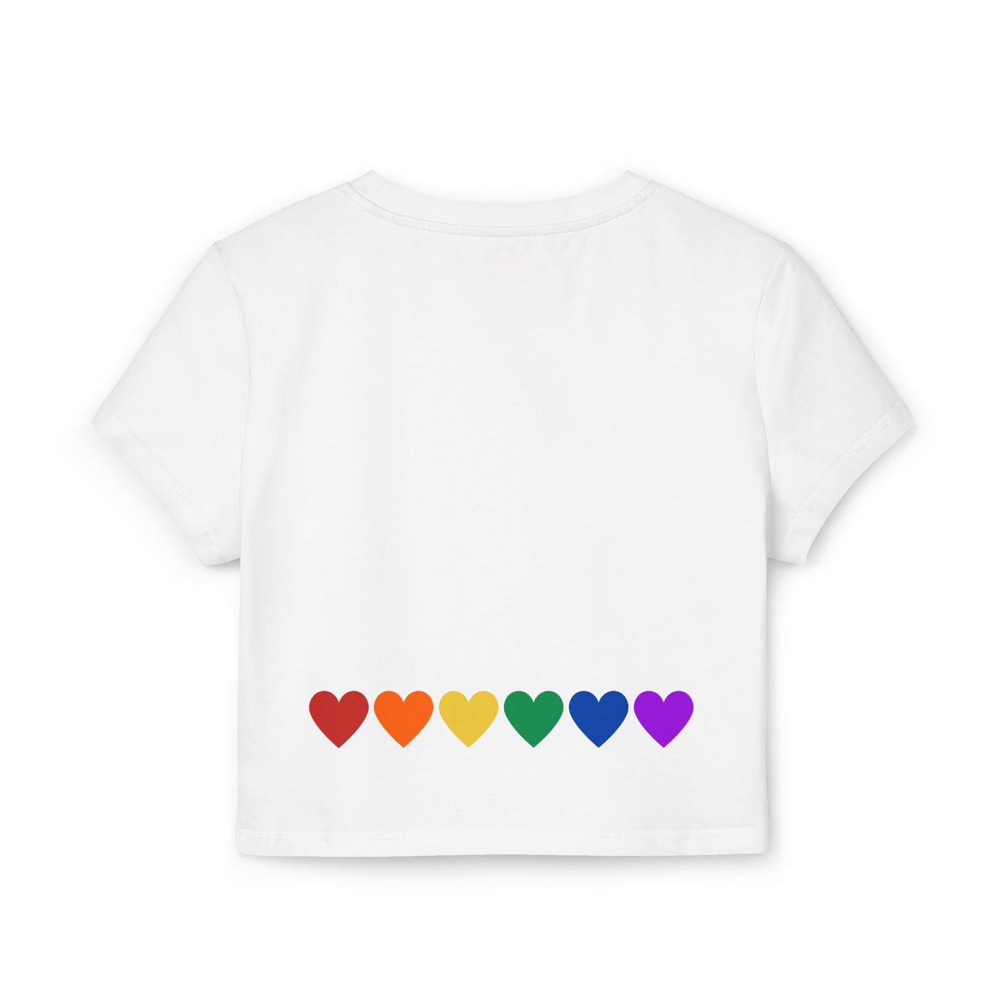 Rainbow Hearts - Baby Tee (Rainbow Hearts Collection)