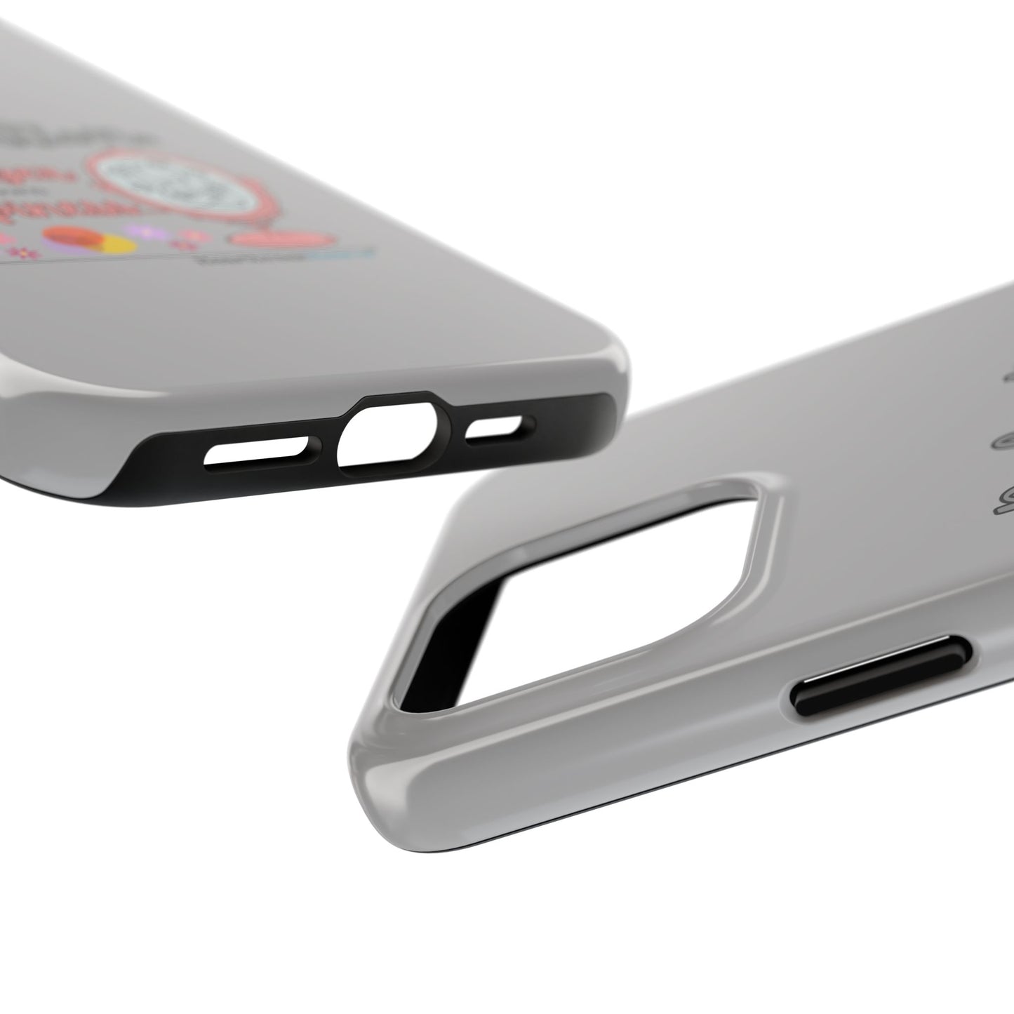 Harbinger of Happiness Tough Phone Cases (light grey)